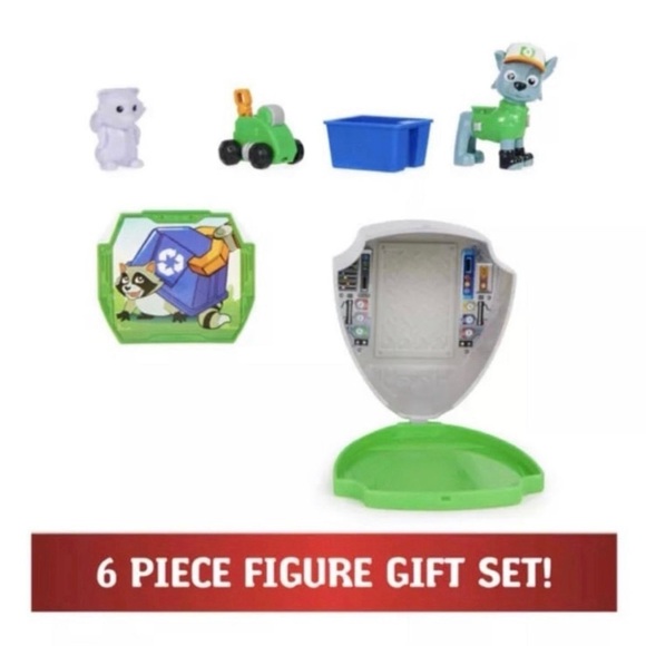 Paw Patrol Toys - Big Truck Pups Rocky Figure Playset NEW - Picture 4 of 4